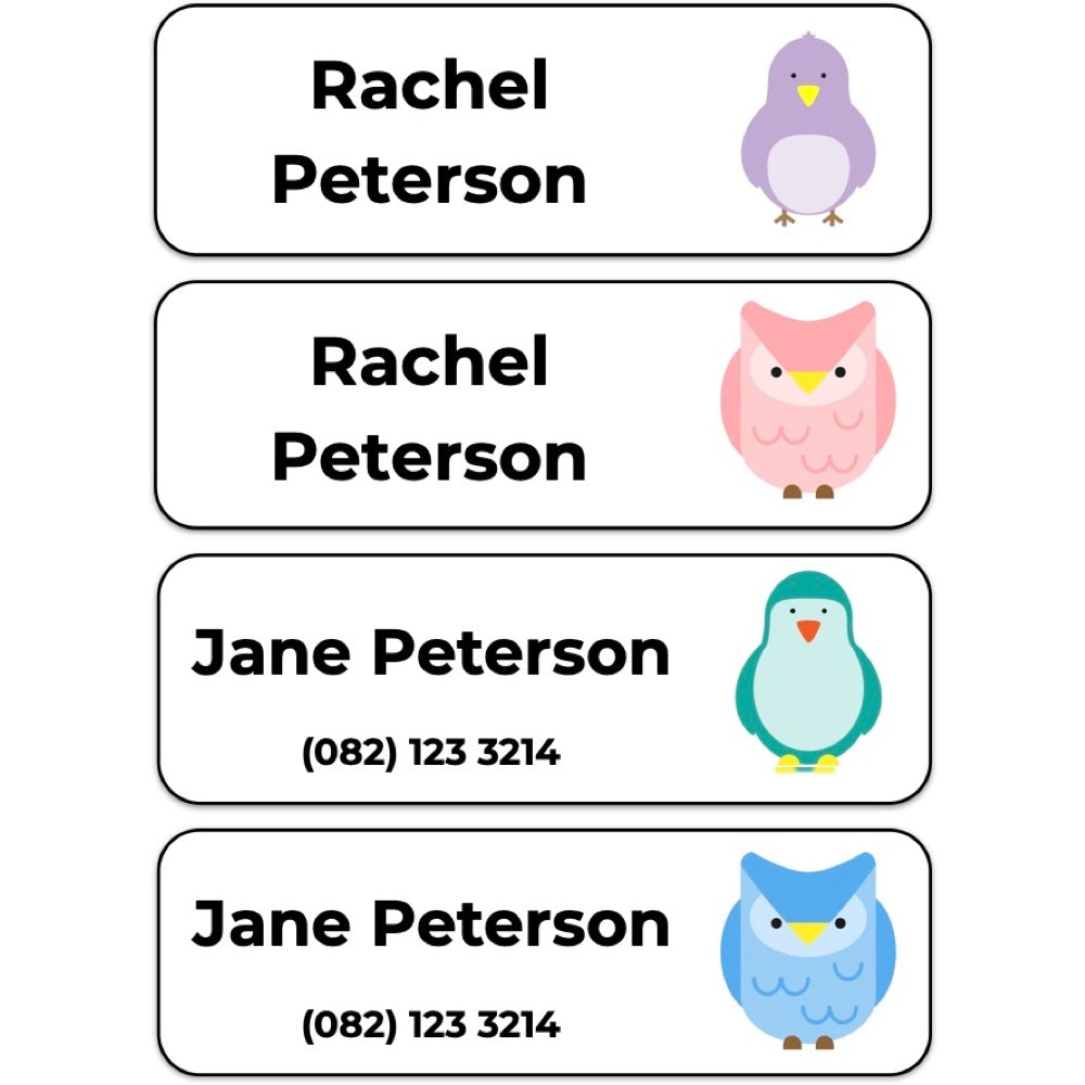 Large Labels (Original) - 20 pack - Birds image 0