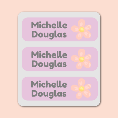 Large Labels - 20 pack - Flowers image 0