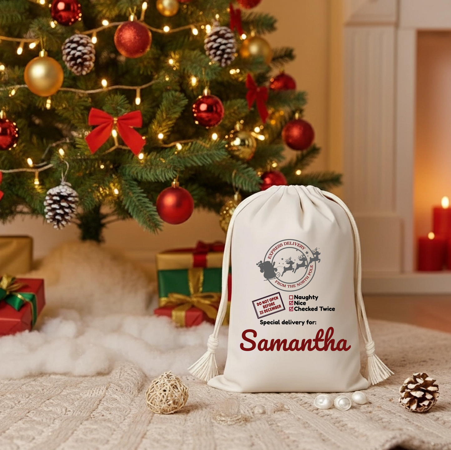 Christmas Santa Sacks