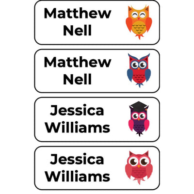 Small Labels (Original) - 28 pack - Owls image 0