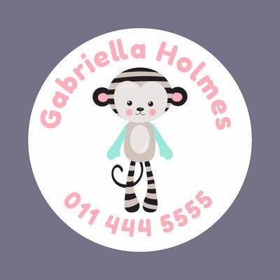 Circle Labels - 20 pack - Plush Toys image 0