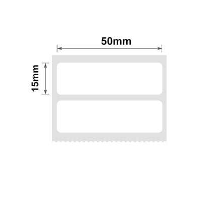 Niimbot Label Roll 50mm x 15mm - white image 1