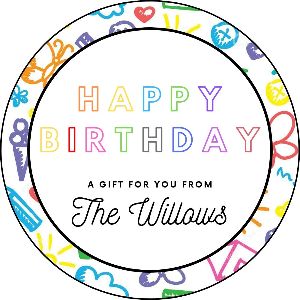 Doodle Birthday Labels image 0