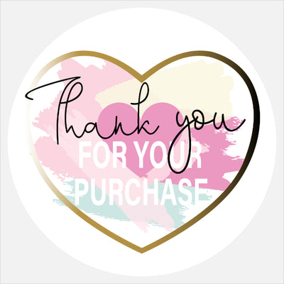 Thank you purchase pink image 0
