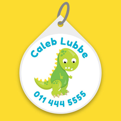 Dinosaurs Bag Tags image 0