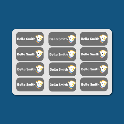 Mini Labels (15mm x 30mm) - Beauty and the Beast image 0