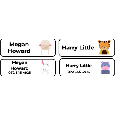 Iron-on Labels (Original) - 55 pack - Animals image 0