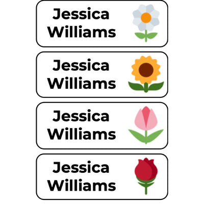 Small Labels (Original) - 28 pack - Flowers image 0
