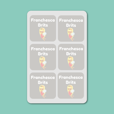 Shoe Labels - 7 pairs - Fairies image 0