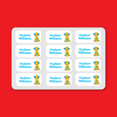 Mini Labels (15mm x 30mm) - Robots image 0