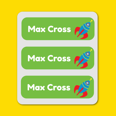 Large Labels - 20 pack - Space image 0