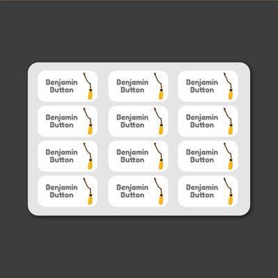 Mini Labels (15mm x 30mm) - Wizards image 0