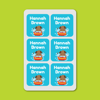 Shoe Labels - 7 pairs - Puppies image 0