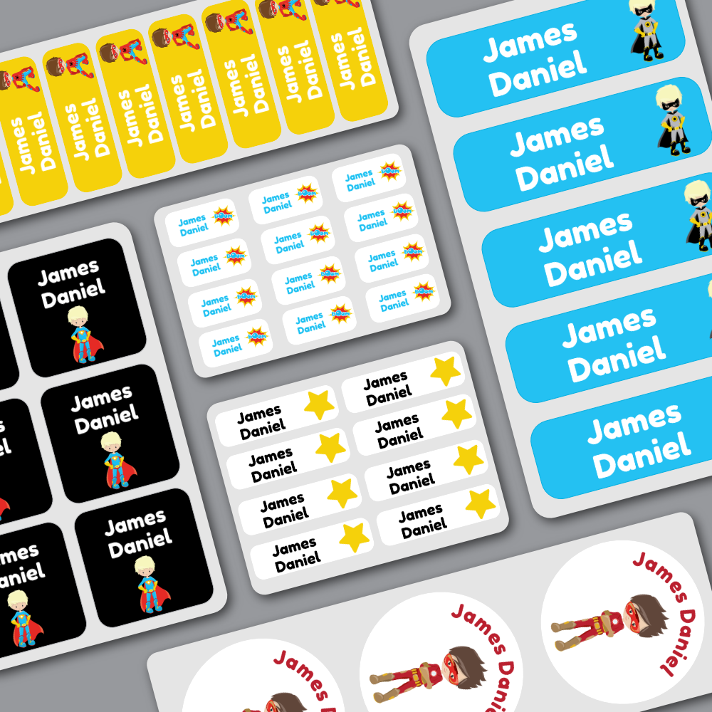 Regular School Pack - Superheros image