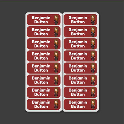 Small Labels - 28 pack - Wizards image 0