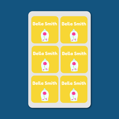 Shoe Labels - 7 pairs - Beauty and the Beast image 0