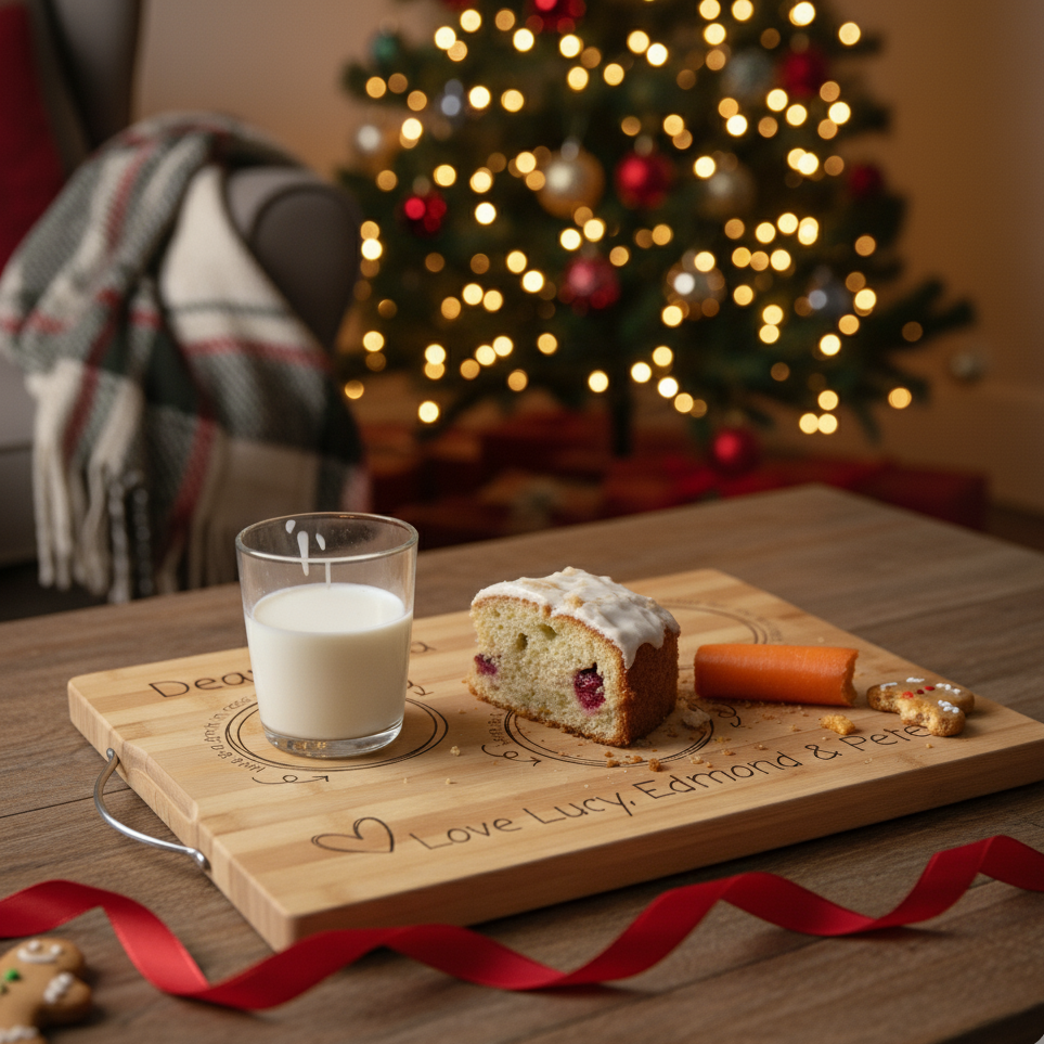 Santa Snack Board
