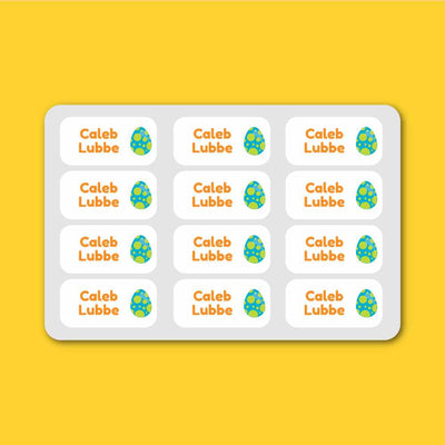 Mini Labels (15mm x 30mm) - Dinosaurs image 0