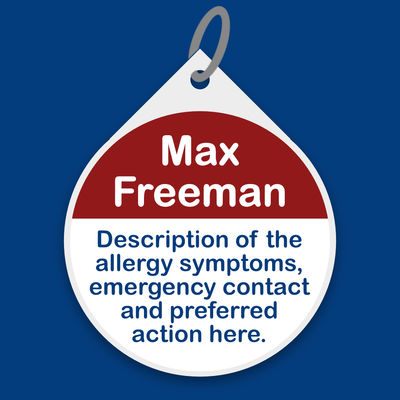 Allergy Alert Tag image 1
