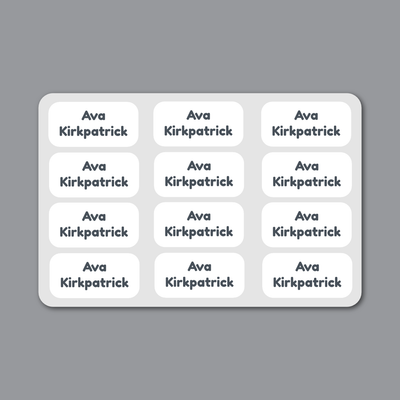 Mini Labels (15mm x 30mm) - Plain image 0