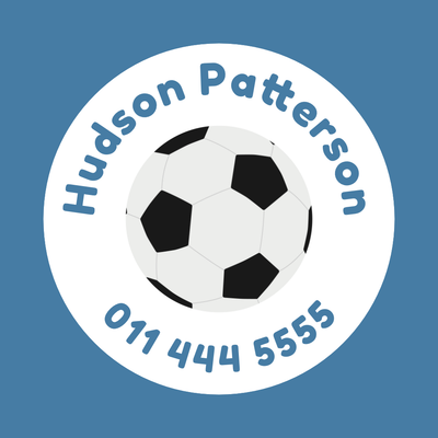 Circle Labels - 20 pack - Sport image 0