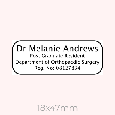 Doctor's Practice Stamp image 0