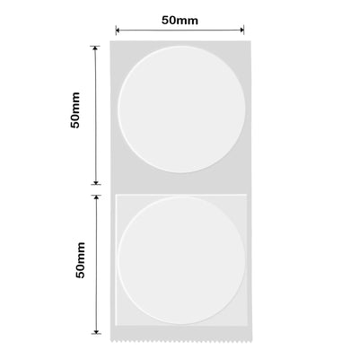 Niimbot Label Roll 50mm round - transparent image 1