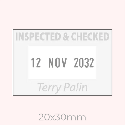 Custom Rectangle Dater Stamp image 1