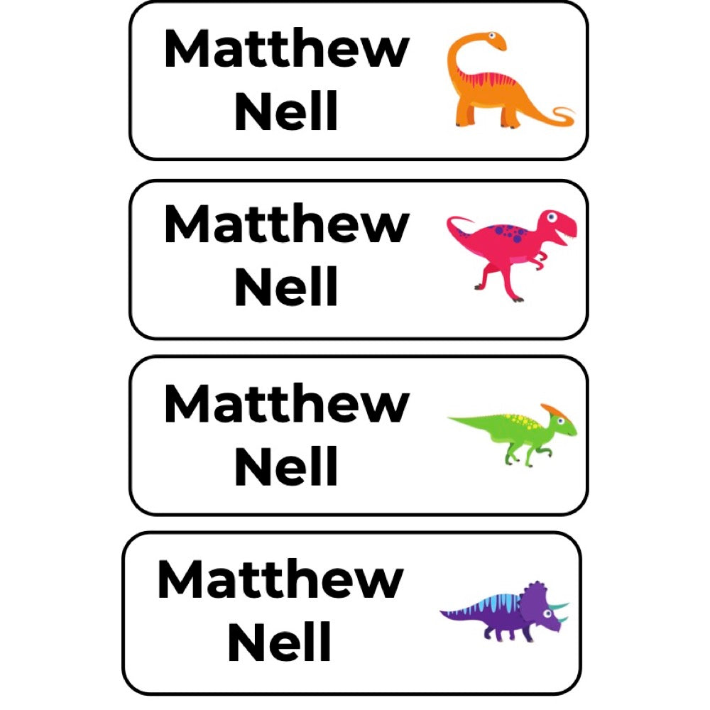 Small Labels (Original) - 28 pack - Dinosaurs image 0