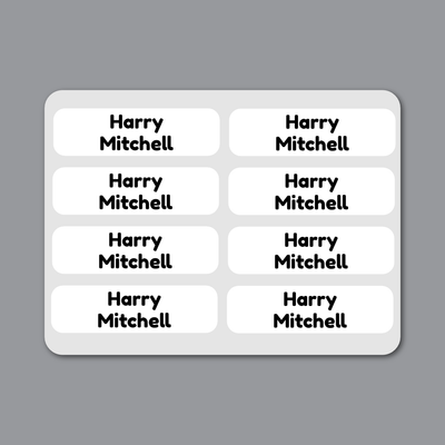 Iron-on Labels - 55 pack - Plain