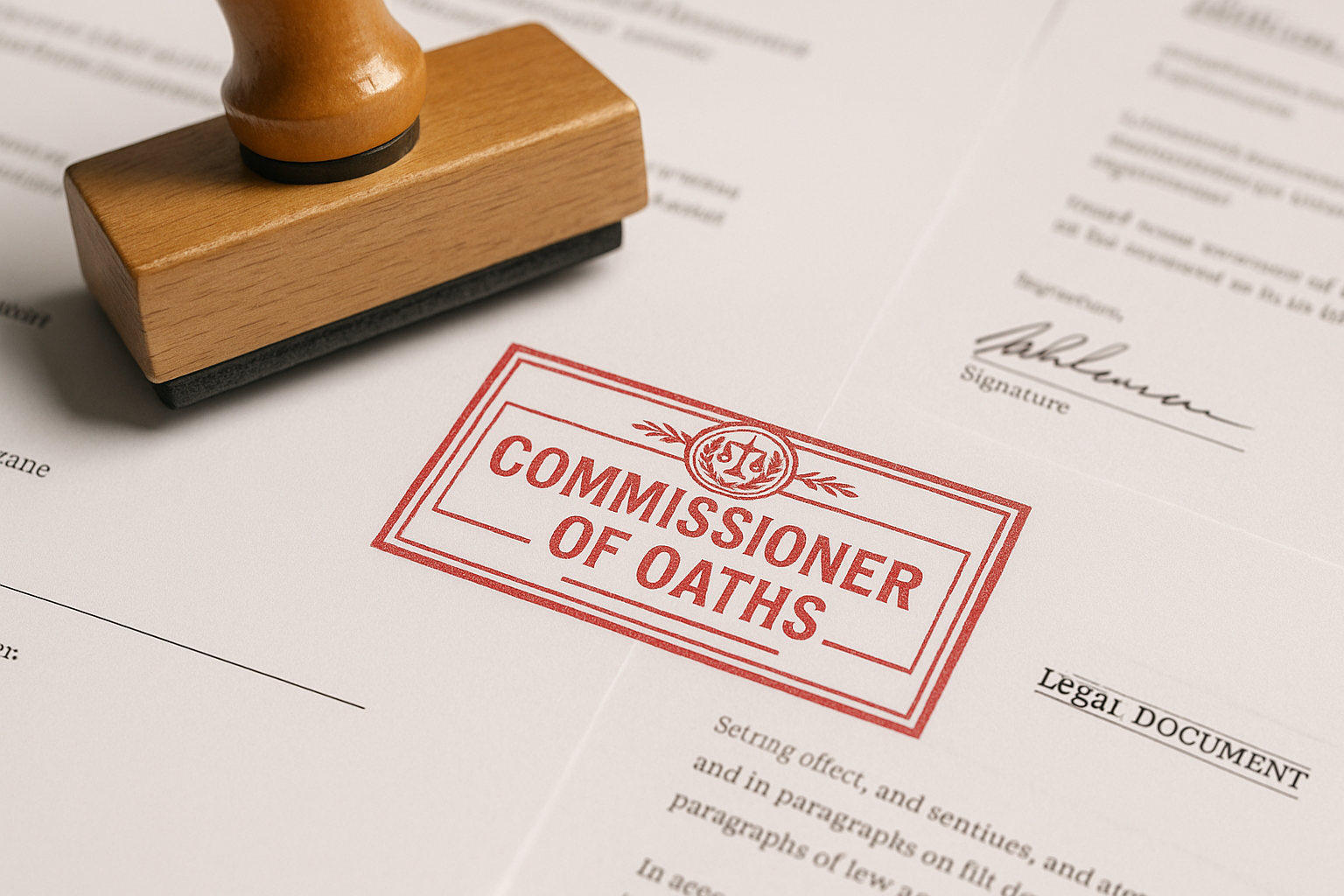 Commissioner of Oaths Stamp: CIPC Requirements