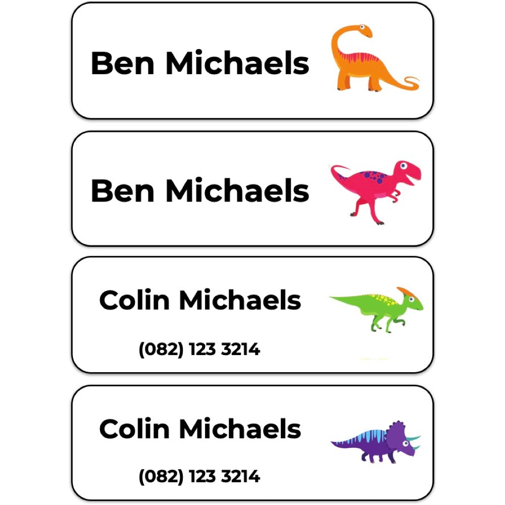 Large Labels (Original) - 20 pack - Dinosaurs image 0