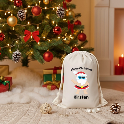 Summer Santa Christmas Sack