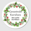 Christmas Wreath Gift Labels