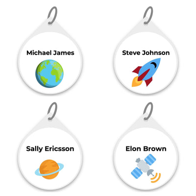 Space Bag Tags image 0