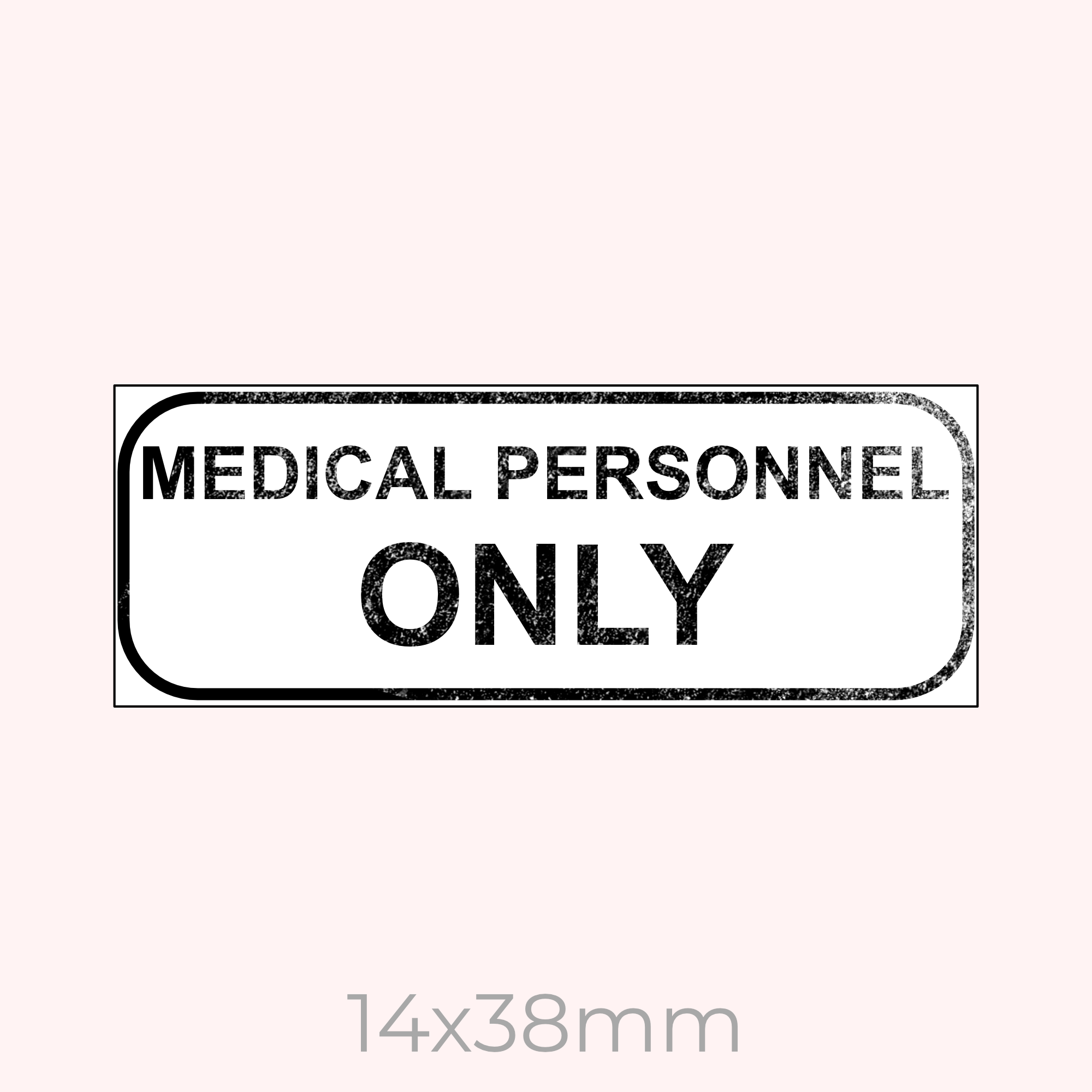Personnel Labels Medical Personnel Stamp – Lulu Labels