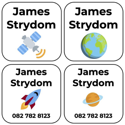 Shoe Labels (Original) - 7 pairs - Space image 0