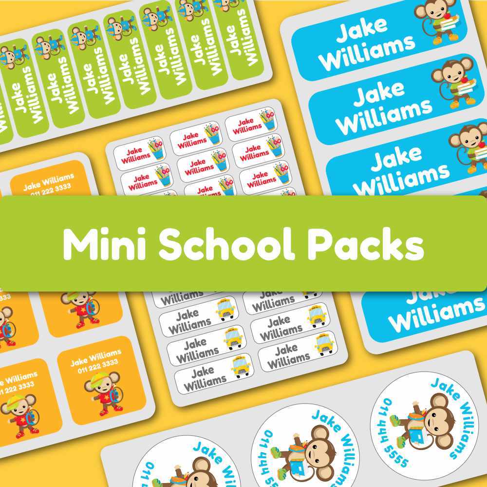 School Label Packs – Lulu Labels