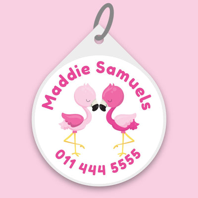 Flamingos Bag Tags image 0