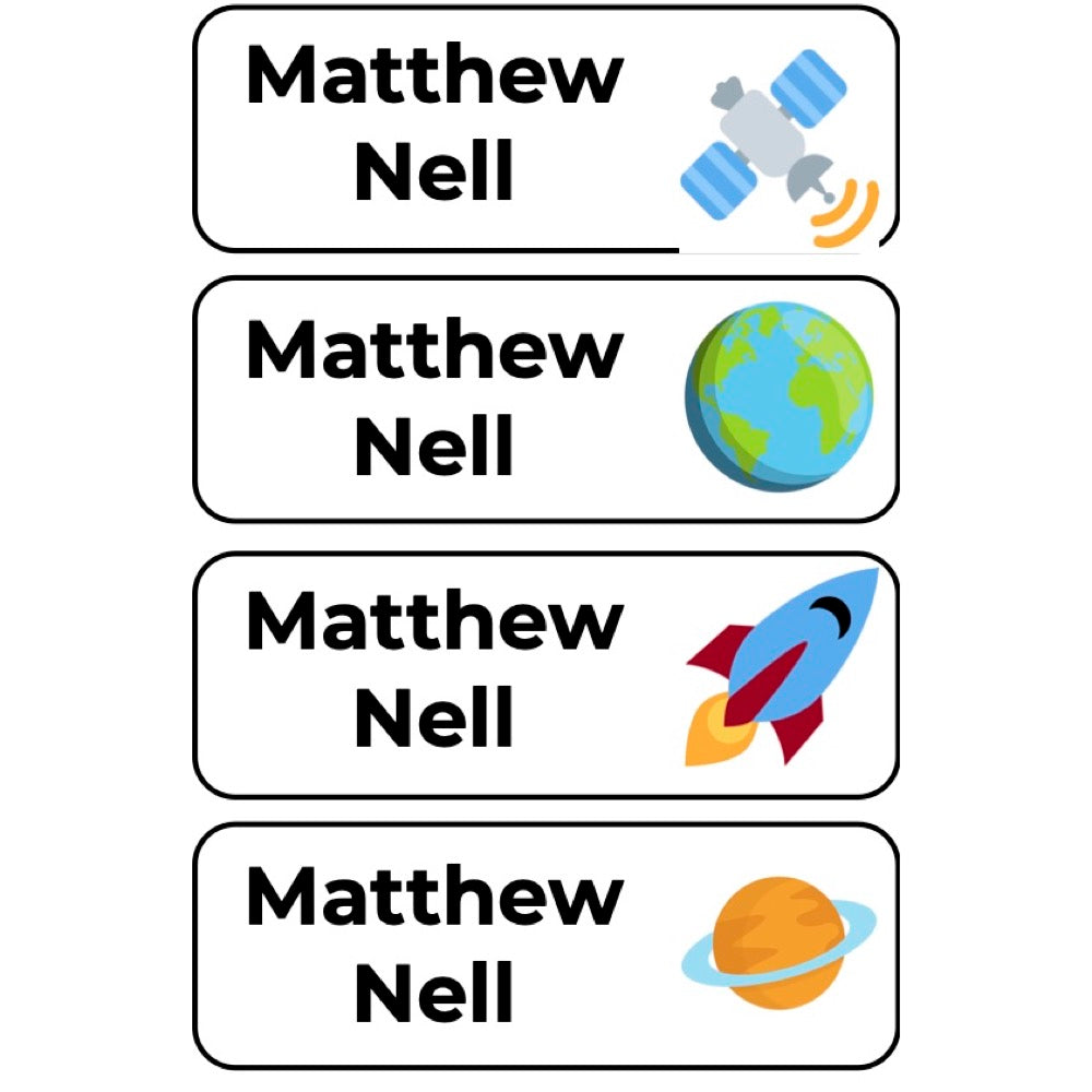 Small Labels (Original) - 28 pack - Space image 0