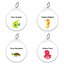 Sea Creatures Bag Tags image 0