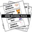 Mini School Label Pack (Original)