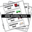 Mini School Label Pack (Original)