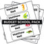 Budget School Label Pack (Original)