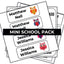 Mini School Label Pack (Original)