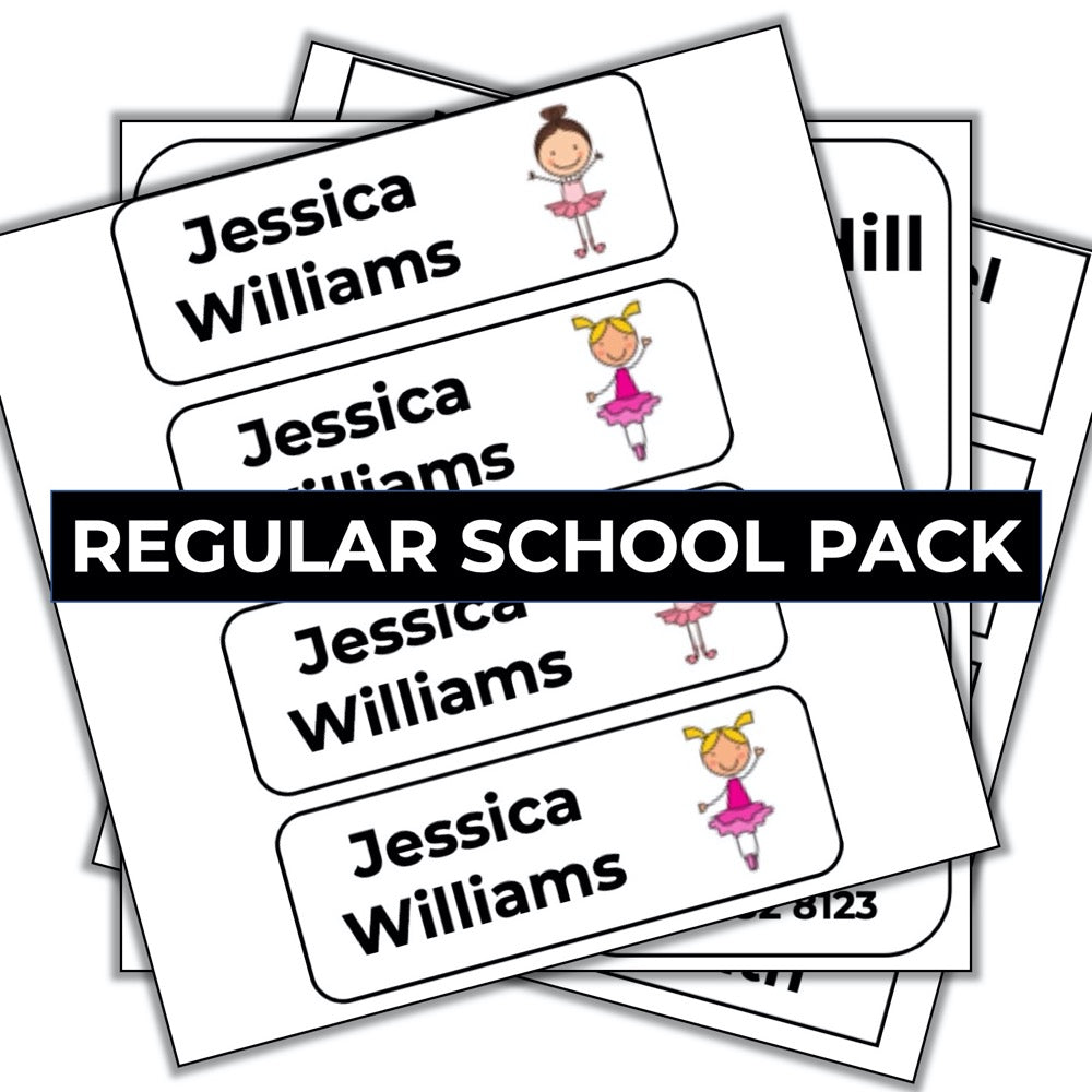 Regular School Label Pack (Original)