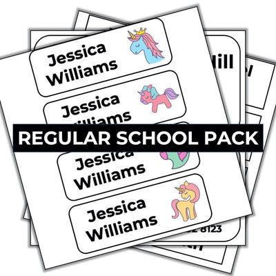 Regular School Label Pack (Original)