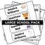 Large School Label Pack (Original)