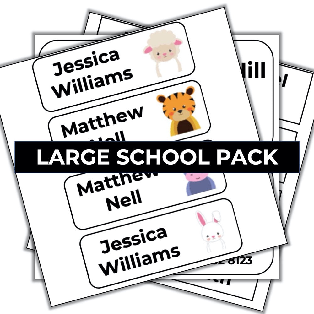 Large School Label Pack (Original)