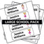 Large School Label Pack (Original)